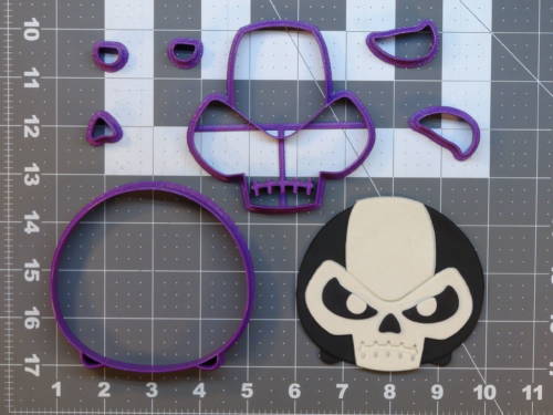 Crossbones 266-C009 Cookie Cutter Set 4 inch