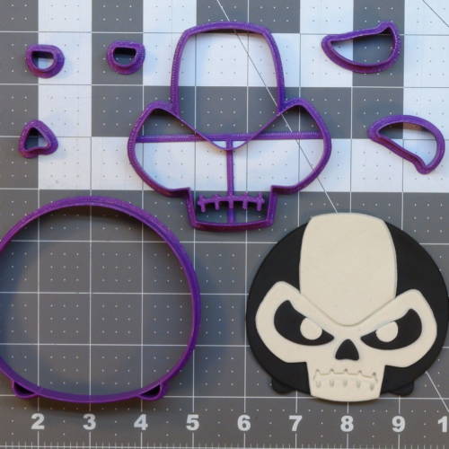 Crossbones 266-C009 Cookie Cutter Set 4 inch