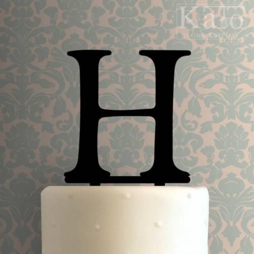 Greek Alphabet Eta 225-605 Cake Topper