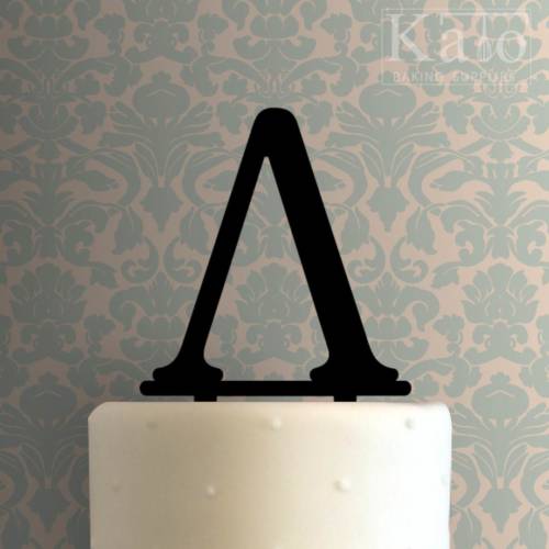 Greek Alphabet Lamda 225-608 Cake Topper