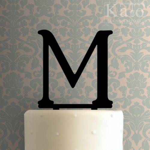 Greek Alphabet Mu 225-610 Cake Topper
