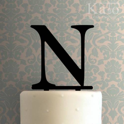 Greek Alphabet Nu 225-611 Cake Topper