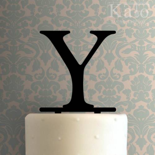 Greek Alphabet Upsilon 225-621 Cake Topper