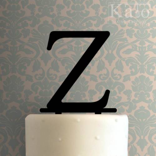 Greek Alphabet Zeta 225-623 Cake Topper