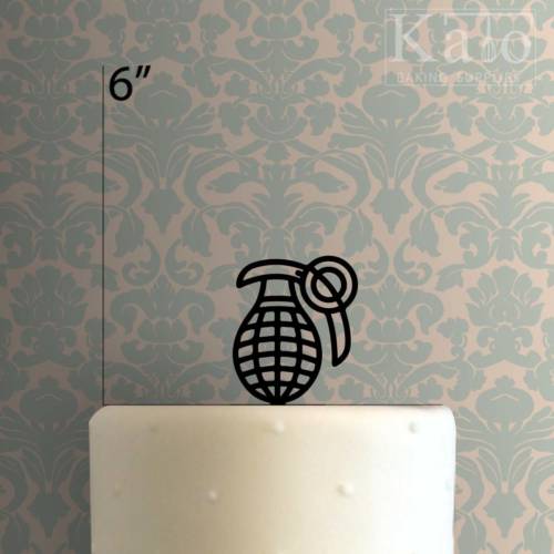 Grenade 225-341 Cake Topper