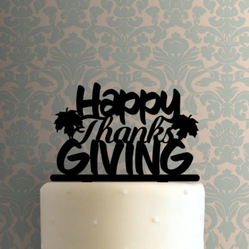 Happy Thanksgiving 225-888 Cake Topper