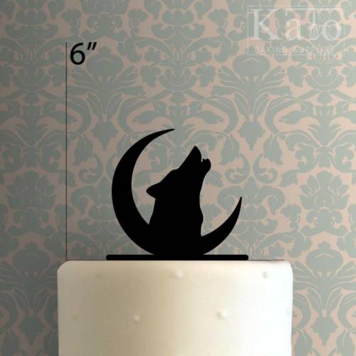 Howling Wolf Moon 225-371 Cake Topper