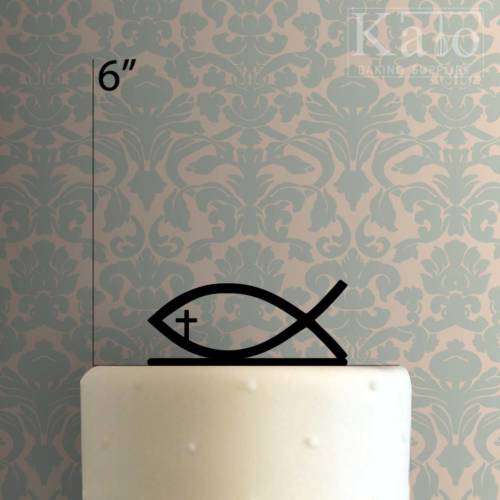 Jesus Fish 225-320 Cake Topper