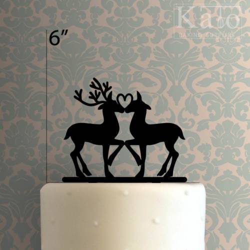 Love Deer 225-214 Cake Topper