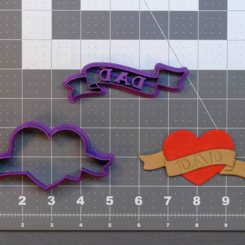 Dad 266-B461 Cookie Cutter Set 4 inch