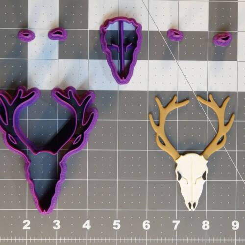 Deer Skull 266-C338 Cookie Cutter Set 4 inch