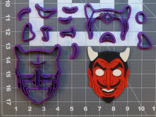 Devil 266-B785 Cookie Cutter Set 4 inch