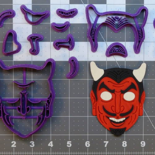 Devil 266-B785 Cookie Cutter Set 4 inch