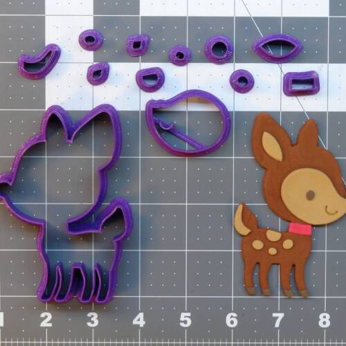 Doe 266-761 Cookie Cookie Cutter Set 4 inch
