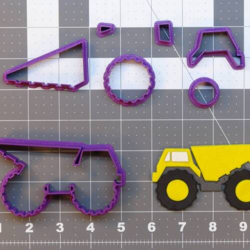 Dump Truck 266-A130 Cookie Cutter Set 4 inch