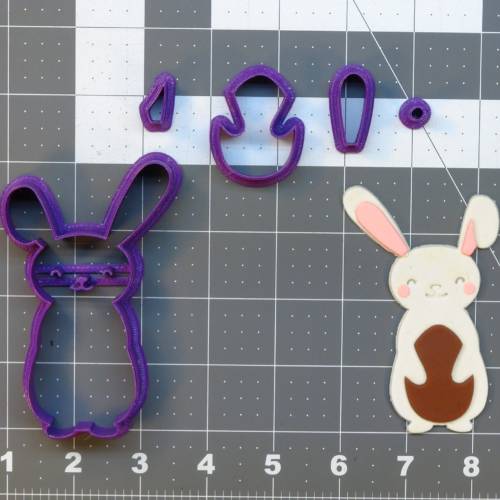 Easter Bunny 266-602 Cookie Cutter Set 4 inch