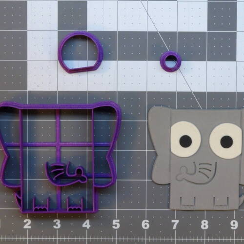 Elephant 266-C012 Cookie Cutter Set 4 inch