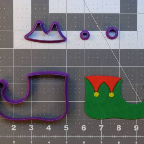 Elf Shoe 266-A506 Cookie Cutter Set 4 inch