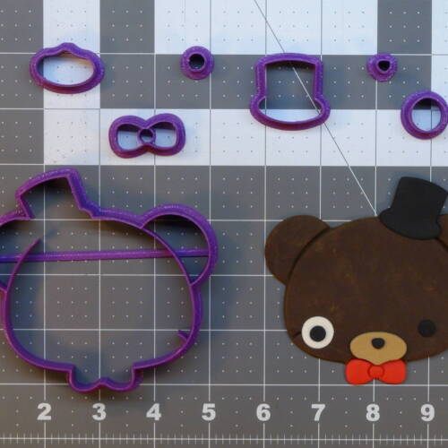 Fancy Bear 266-B817 Cookie Cutter Set 4 inch