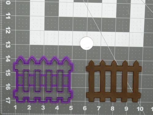 Fence 266-D338 Cookie Cutter 4 inch