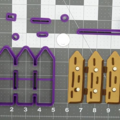 Fence 266-D353 Cookie Cutter Set 4 inch