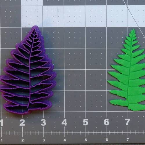 Fern Leaf 266-B844 Cookie Cutter 4 inch