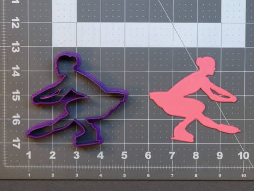 Figure Skater 266-B838 Cookie Cutter 4 inch