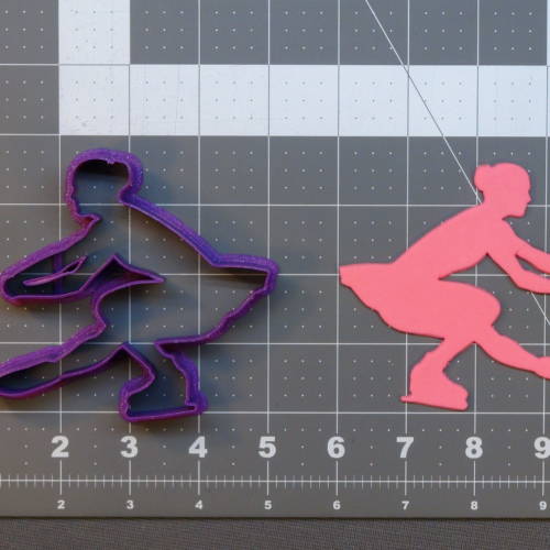 Figure Skater 266-B838 Cookie Cutter 4 inch