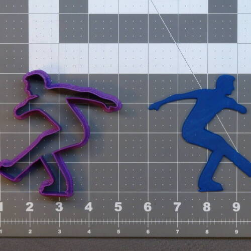 Figure Skater 266-B839 Cookie Cutter 4 inch