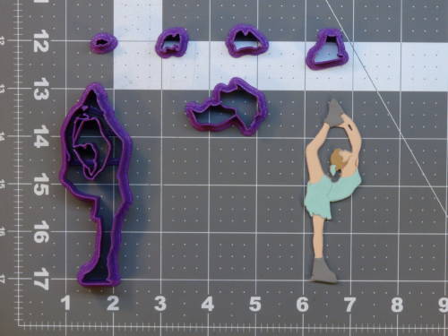 Figure Skater 266-C090 Cookie Cutter Set 4 inch