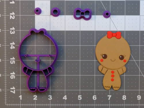 Gingerbread 266-A638 Cookie Cutter Set 4 inch