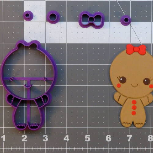 Gingerbread 266-A638 Cookie Cutter Set 4 inch
