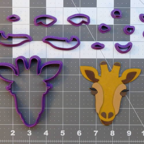 Giraffe 266-A450 Cookie Cutter Set 4 inch