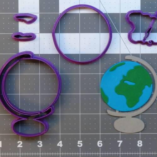 Globe 266-A255 Cookie Cutter Set 4 inch