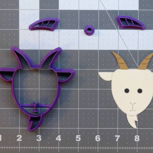 Goat Head 266-C014 Cookie Cutter Set 4 inch