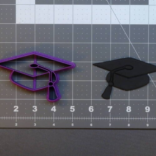 Graduation Hat 266-B445 Cookie Cutter 4 inch