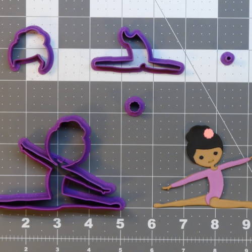 Gymnast 266-A924 Cookie Cutter Set 4 inch