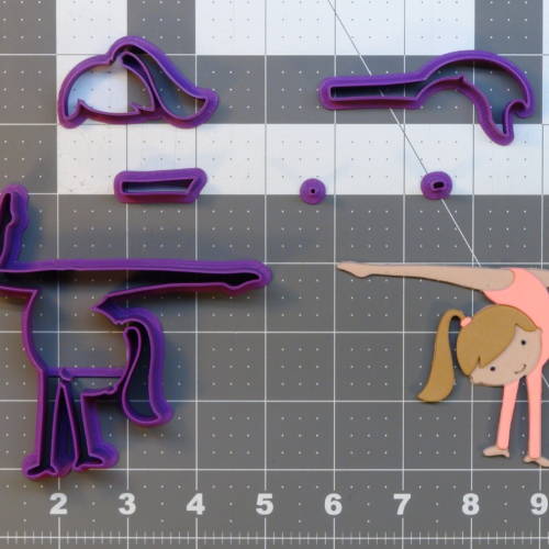 Gymnast 266-A925 Cookie Cutter Set 4 inch