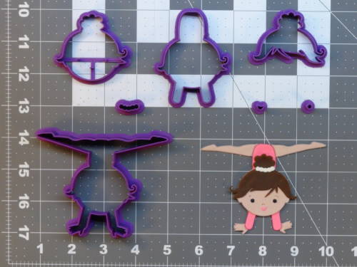 Gymnast 266-A926 Cookie Cutter Set 4 inch