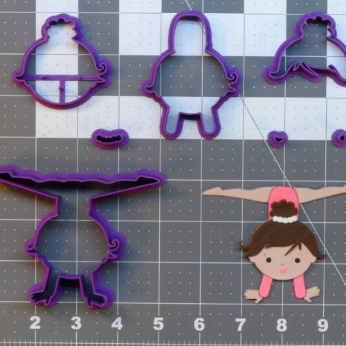 Gymnast 266-A926 Cookie Cutter Set 4 inch