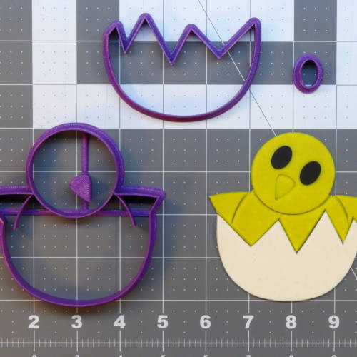 Hatching Chick Emoji 266-A402 Cookie Cutter Set 4 inch