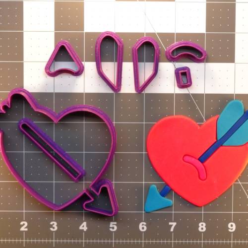 Heart Arrow 266-409 Cookie Cutter Set 4 inch