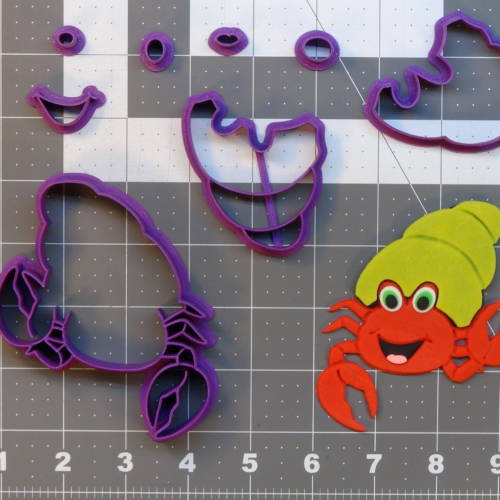 Hermit Crab 266-B050 Cookie Cutter Set 4 inch