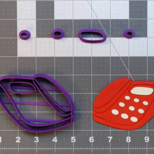 Home Phone 266-A864 Cookie Cutter Set 4 inch