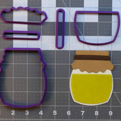 Honey Jar 266-A534 Cookie Cutter Set 4 inch