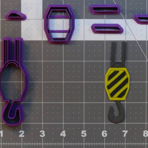 Hook Crane 266-A712 Cookie Cutter Set 4 inch