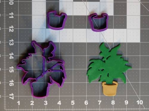 House Plant 266-C378 Cookie Cutter Set 4 inch