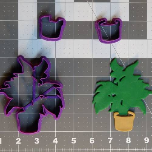 House Plant 266-C378 Cookie Cutter Set 4 inch