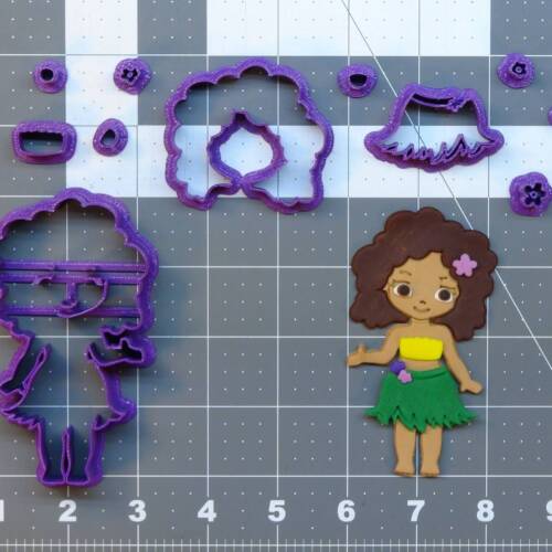 Hula Girl 266-901 Cookie Cutter Set 4 inch