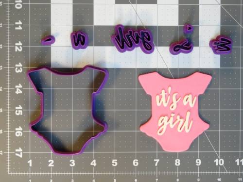 Its a Girl 266-C629 Cookie Cutter Set 4 inch
